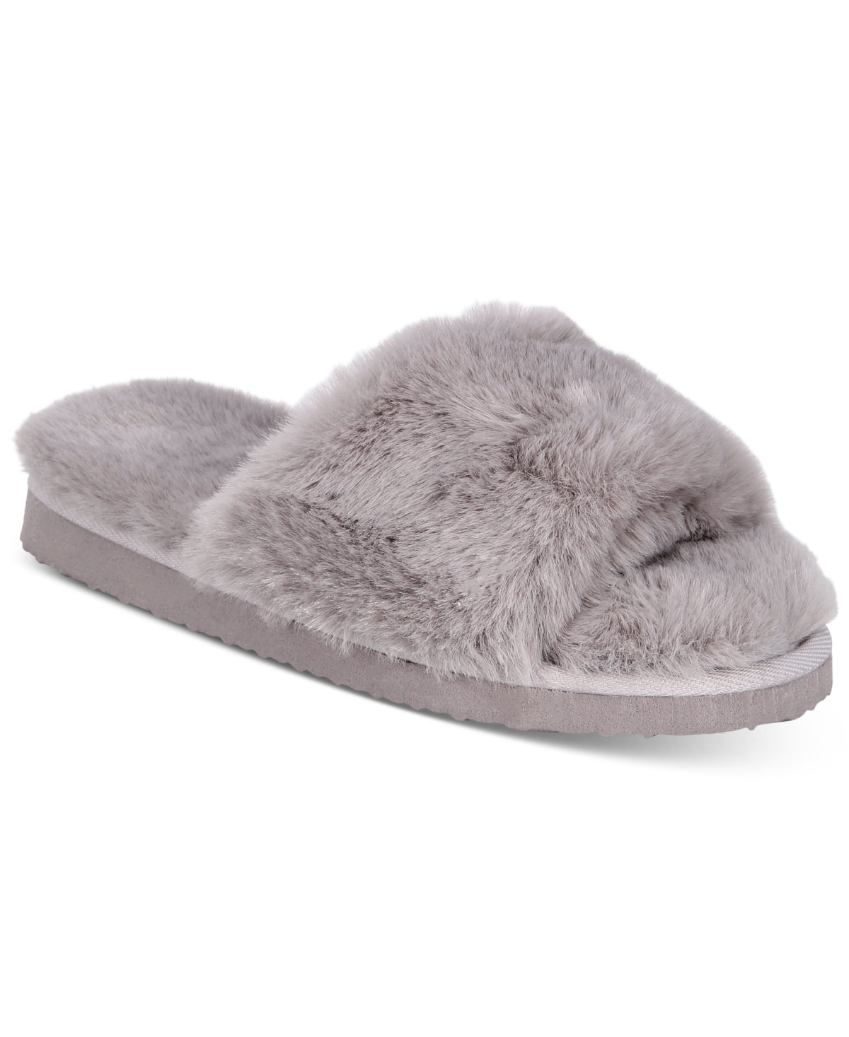 Chinelo feminino INC International Concepts Yuri de poliéster, cinza, tamanho 5 M