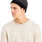 Gorro acolchoado masculino Alfani, preto, tamanho regular