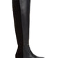 Botas femininas Alfani Ludlowe acima do joelho, pretas, tamanho 7,5 M