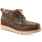 Botas masculinas Sun + Stone Kohen com cadarço e estampa marrom