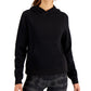 ID Ideology Moletom com capuz feminino de lã, preto, tamanho extragrande