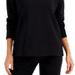 ID Ideology Moletom Feminino Fleece Preto Tamanho X-S
