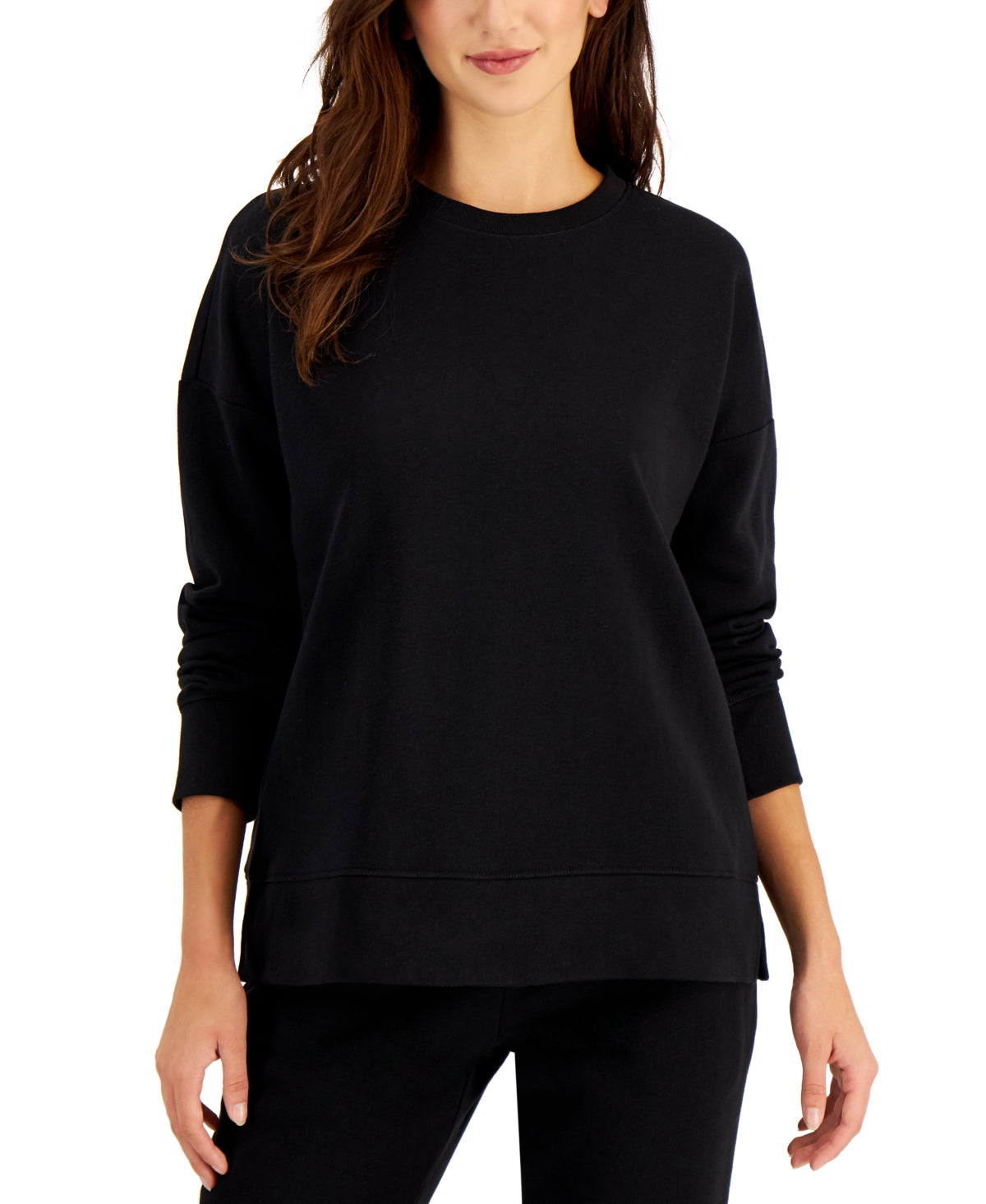 ID Ideology Moletom Feminino Fleece Preto Tamanho X-S
