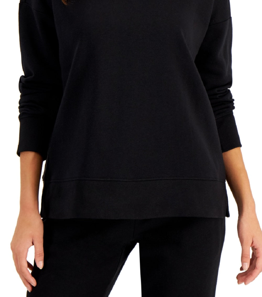 ID Ideology Moletom Feminino Fleece Preto Tamanho XX-G