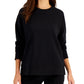 ID Ideology Moletom Feminino Fleece Preto Tamanho XX-G