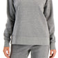 ID Ideology Moletom Feminino Fleece Cinza Tamanho X-S