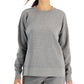 Ideology Moletom Feminino de Lã Stormy Hthr Cinza Tamanho Médio