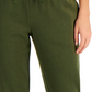 Calça de moletom feminina ID Ideology Fleece, verde, tamanho X-S