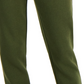 Calça de moletom feminina ID Ideology Fleece, verde, tamanho X-S