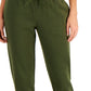 Calça de moletom feminina ID Ideology Fleece, verde, tamanho médio