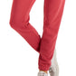 Calça de moletom feminina ID Ideology Fleece vermelha, tamanho médio