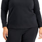 ID Ideology Moletom Plus Feminino Preto Tamanho 2X