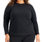 ID Ideology Moletom Plus Feminino Preto Tamanho 2X
