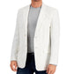 Blazer de linho masculino Club Room, branco, tamanho médio
