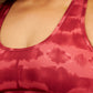 Sutiã esportivo feminino ID Ideology Plus Tie Dye rosa tamanho 3X