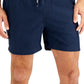 INC International Concepts Calção de banho masculino regular fit secagem rápida cor sólida 5 azul tamanho médio