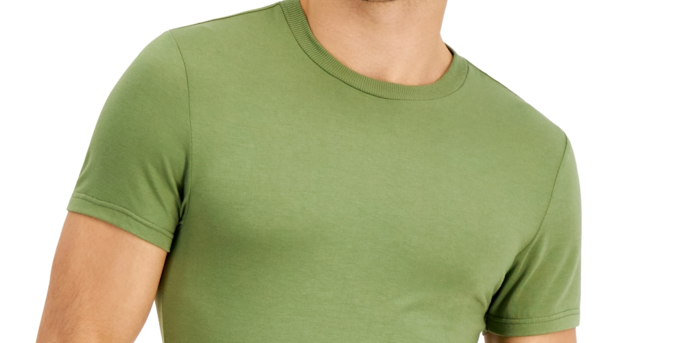 Pijama masculino sólido de mistura modal da INC International Concepts, verde, tamanho XX-G