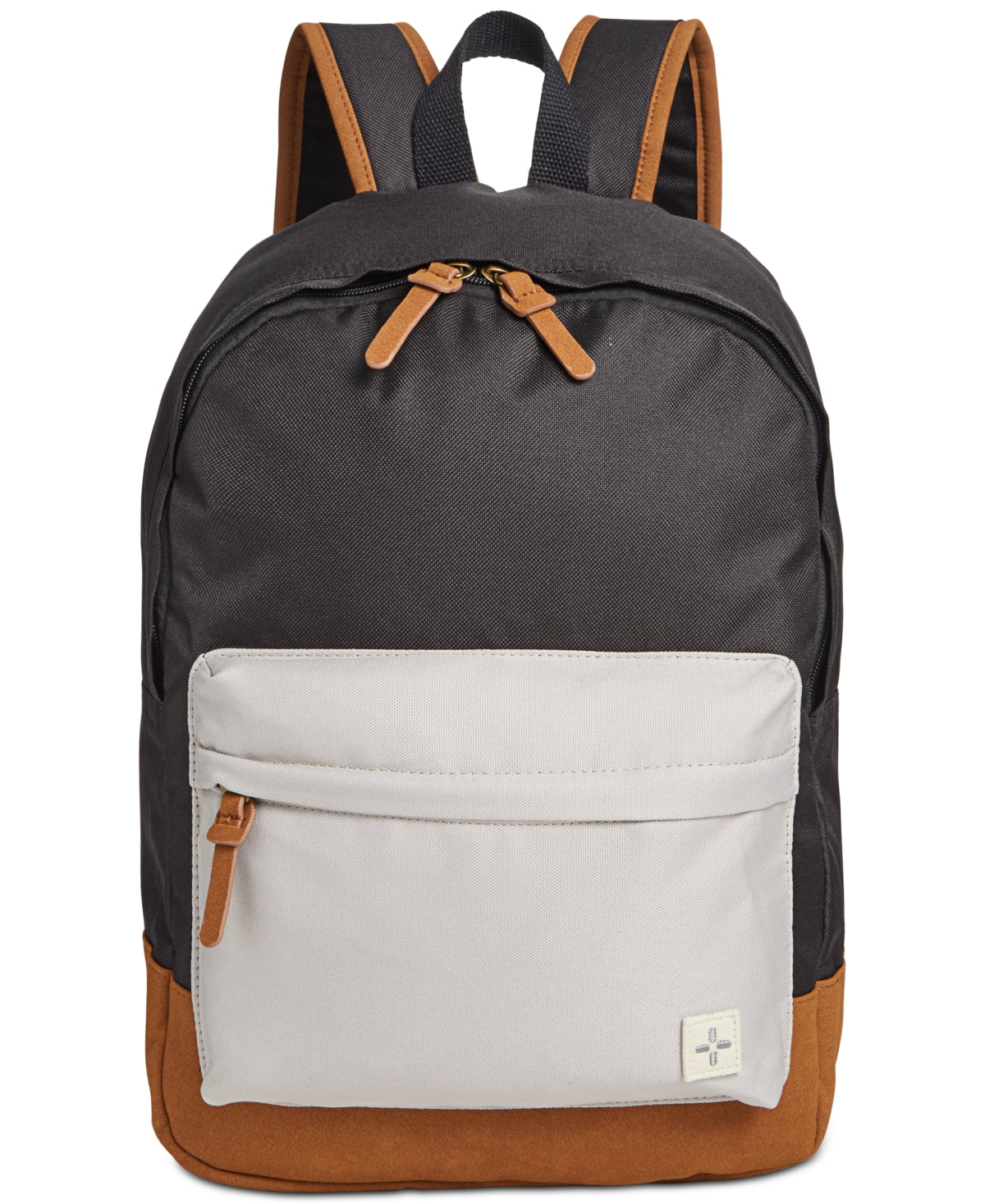 Mochila Masculina Riley Canvas Colorblocked Sun + Stone Preta Tamanho Regular