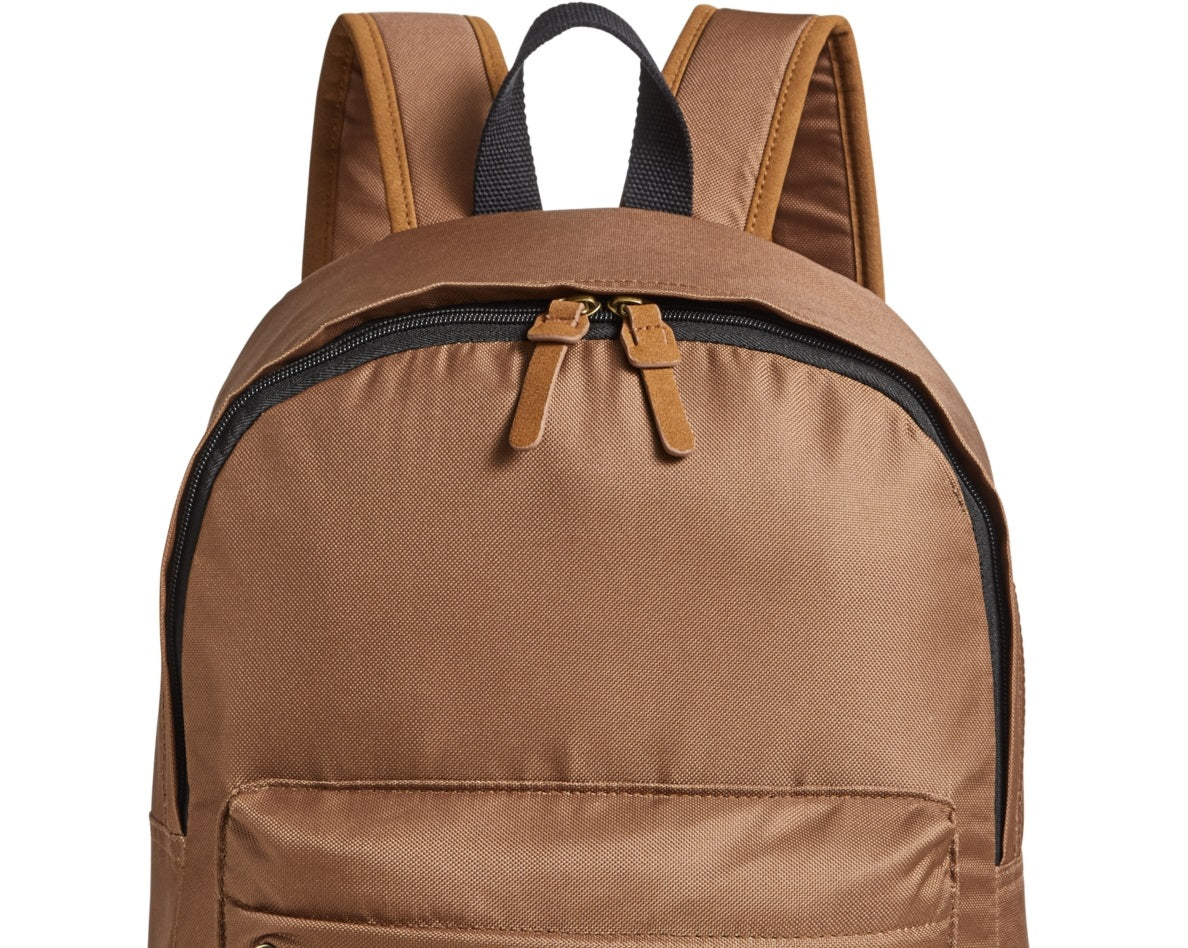 Mochila Masculina Riley Canvas Colorblocked Sun + Stone Marrom Tamanho Regular
