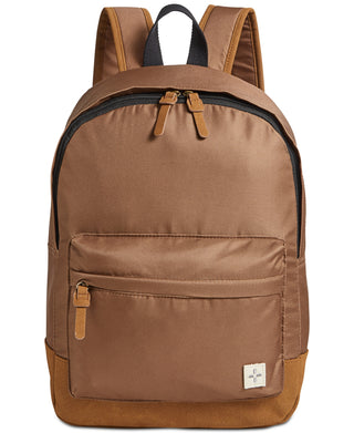 Mochila Masculina Riley Canvas Colorblocked Sun + Stone Marrom Tamanho Regular