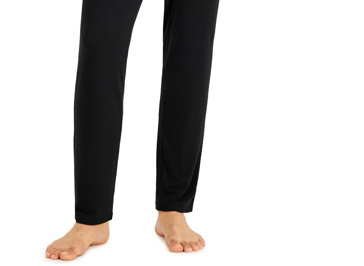 Calça de pijama masculina INC International Concepts preta tamanho XX-G