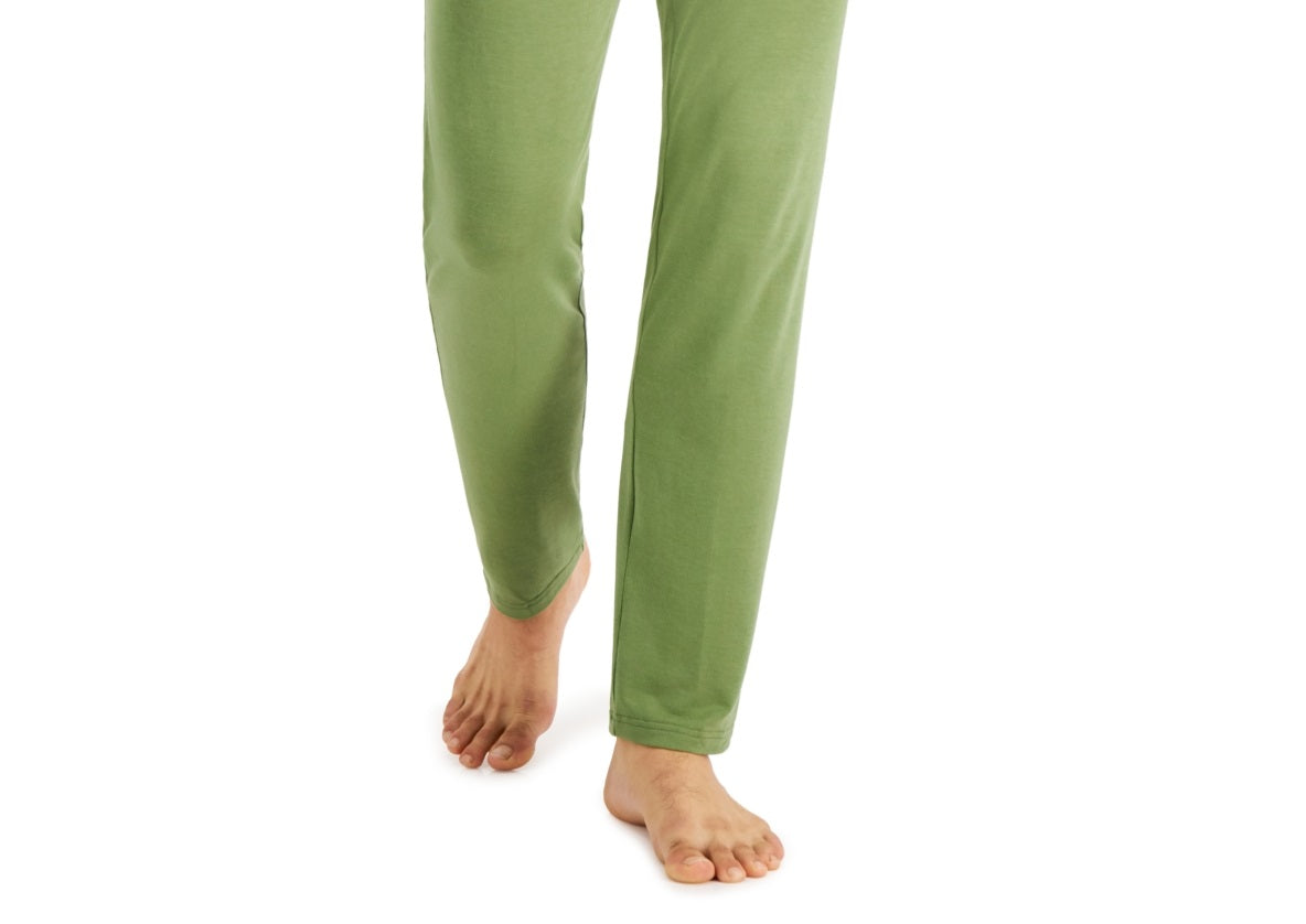 Calça de pijama masculina INC International Concepts verde tamanho XX-G