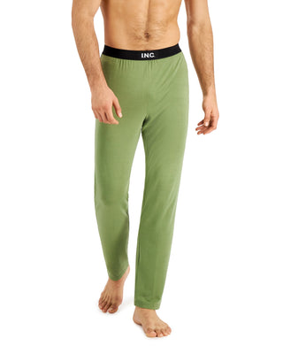 Calça de pijama masculina INC International Concepts verde tamanho XX-G