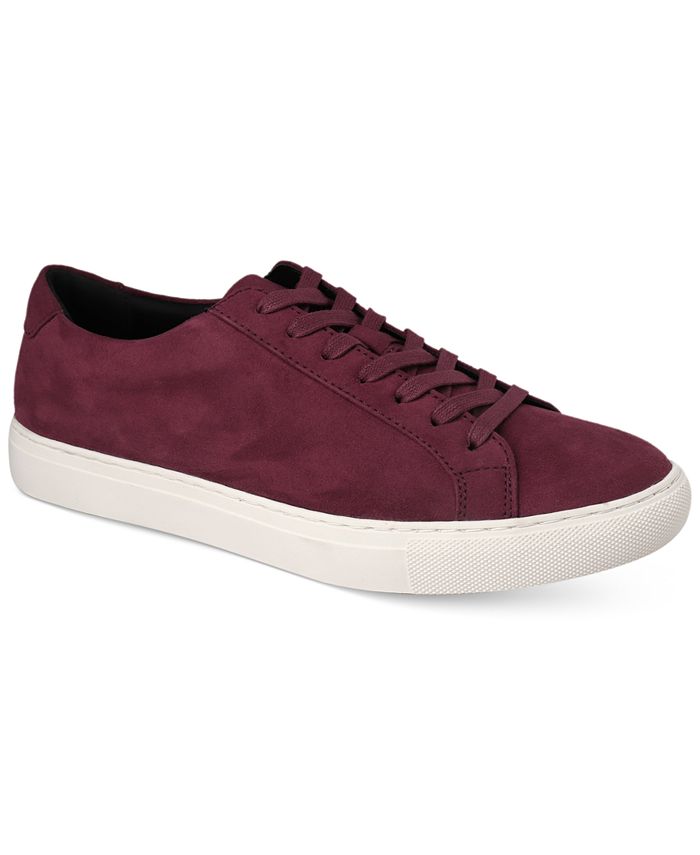Tênis Alfani Grayson Suede Masculino com Cadarço Vermelho Tamanho 11,5 M