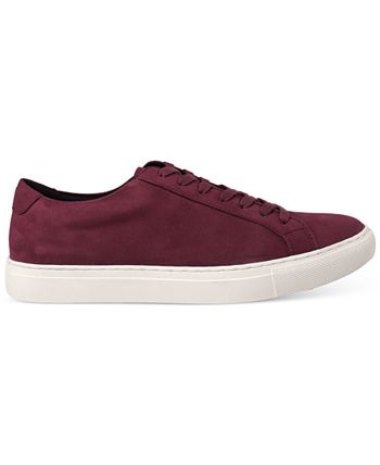 Tênis Alfani Grayson Suede Masculino com Cadarço Vermelho Tamanho 11,5 M