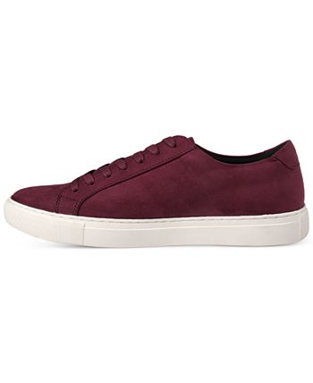Tênis Alfani Grayson Suede Masculino com Cadarço Vermelho Tamanho 11,5 M