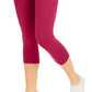 ID Ideology Leggings Cropped Femininas Cintura Alta Bolso Lateral Rosa Tamanho P
