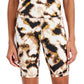 ID Ideology Blur Biker Shorts Feminino Marrom Tamanho P