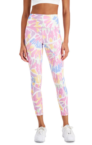 Leggings femininas ID Ideology Colors 7/8, brancas, tamanho pequeno