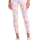 Leggings femininas ID Ideology Colors 7/8, brancas, tamanho pequeno
