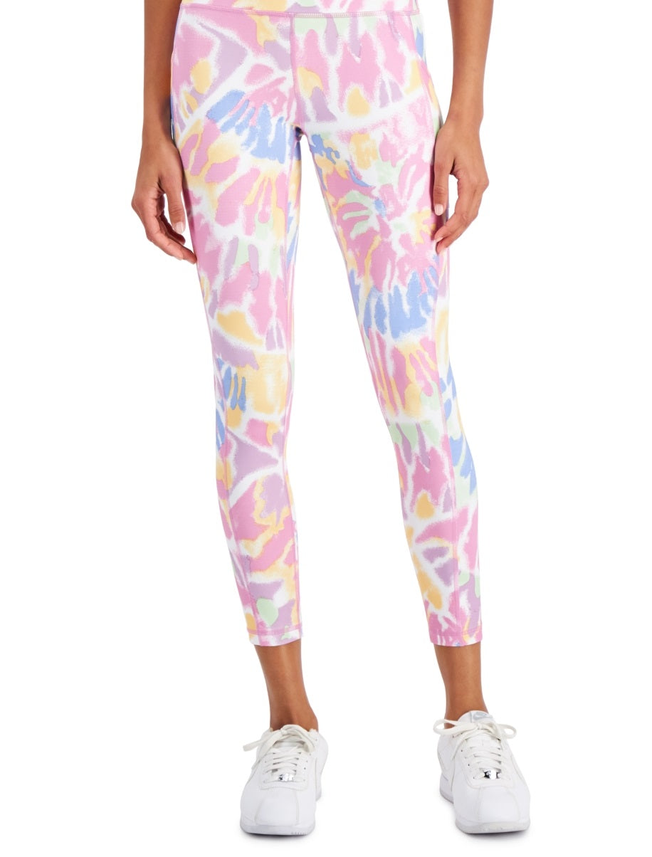 Leggings femininas ID Ideology Colors 7/8, brancas, tamanho pequeno