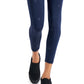 Leggings femininas ID Ideology com estampa de estrela, azul, tamanho pequeno