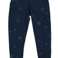 Leggings femininas ID Ideology com estampa de estrela 7/8, tamanho grande, azul