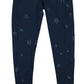 Leggings femininas ID Ideology com estampa de estrela 7/8, tamanho grande, azul