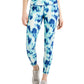 ID Ideology Leggings de compressão femininas 7/8, azul, tamanho extrapequeno