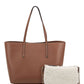 INC International Concepts Zoiey 2 1 Tote Feminina Marrom Tamanho Regular