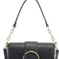 Bolsa transversal Alfani Bekka Flap feminina, preta, tamanho regular