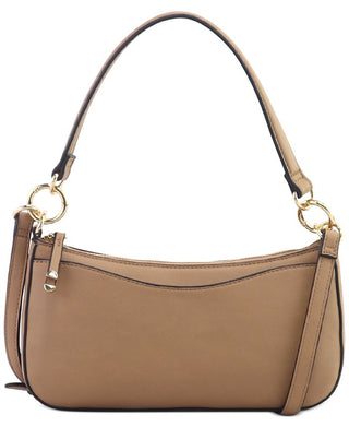 Bolsa de ombro feminina Alfani Bekka bege
