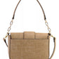 Bolsa transversal Alfani Bekka Small Flap feminina marrom