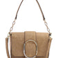 Bolsa transversal Alfani Bekka Small Flap feminina marrom