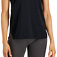 Camiseta feminina de malha ID Ideology, preta, tamanho X-S