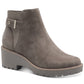 Botas femininas Giani Bernini Vaass Wedge marrom tamanho 9 M