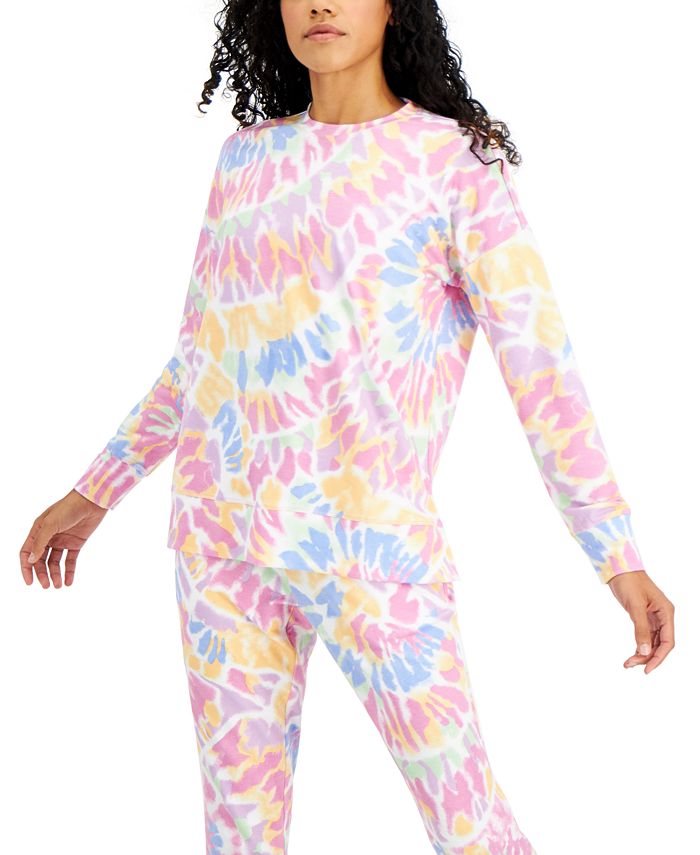 ID Ideology Moletom feminino estampado branco tamanho médio