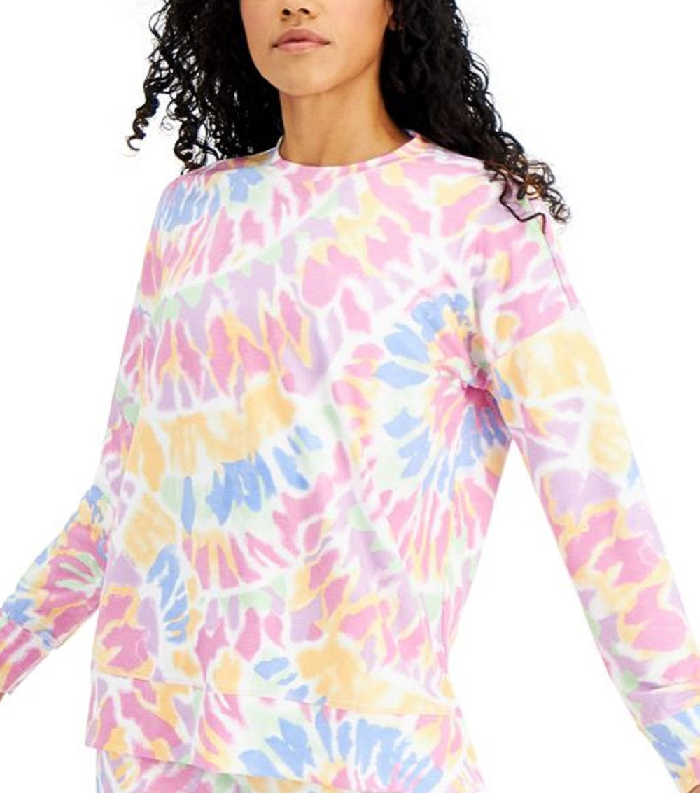 ID Ideology Moletom feminino estampado branco tamanho médio