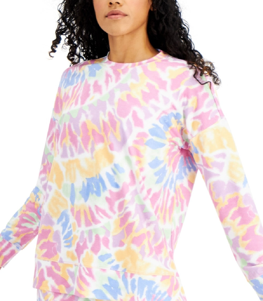 ID Ideology Moletom feminino estampado branco tamanho grande