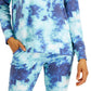 ID Ideology Blusa Feminina Tie Dye Azul Tamanho Grande